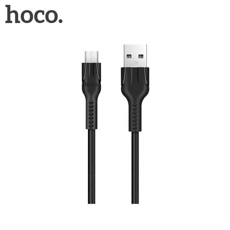 Cáp sạc nhanh ⚡FREESHIP50K⚡ Hoco U31 Micro 2.4A dài 1m2 - chính hãng