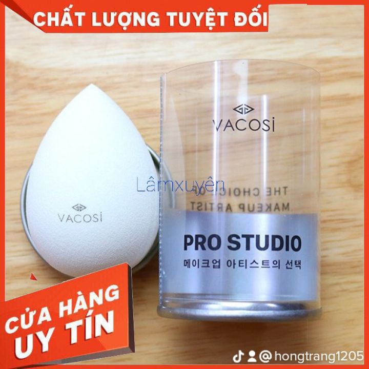 VACOSI PRS PRO CLASSIC BLENDER PH01_BÔNG GIỌT NƯỚC VACOSI PRO (HỘP 1 CÁI)  bông phấn mềm mịn, dễ tán đều lớp