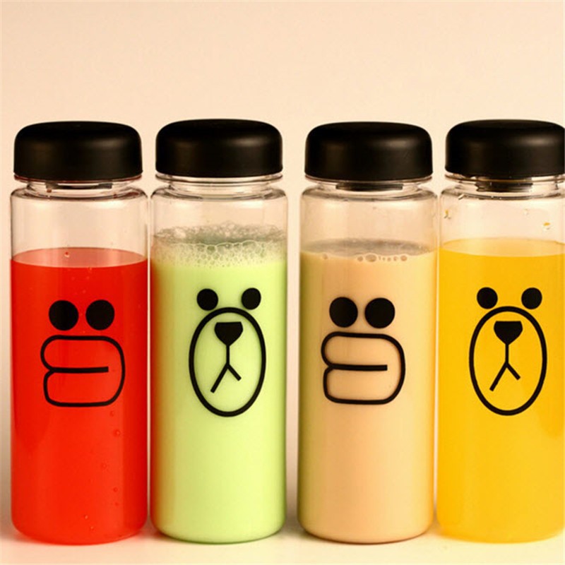 Cartoon Bear Bear Chicken Water Bottle Lemon Juice Cup