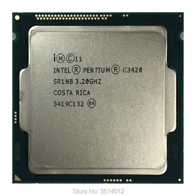 Bộ vi xử lý Intel Pentium G3420 (3.20GHz, 3M, 2 Cores 2 Threads) kèm Fan
