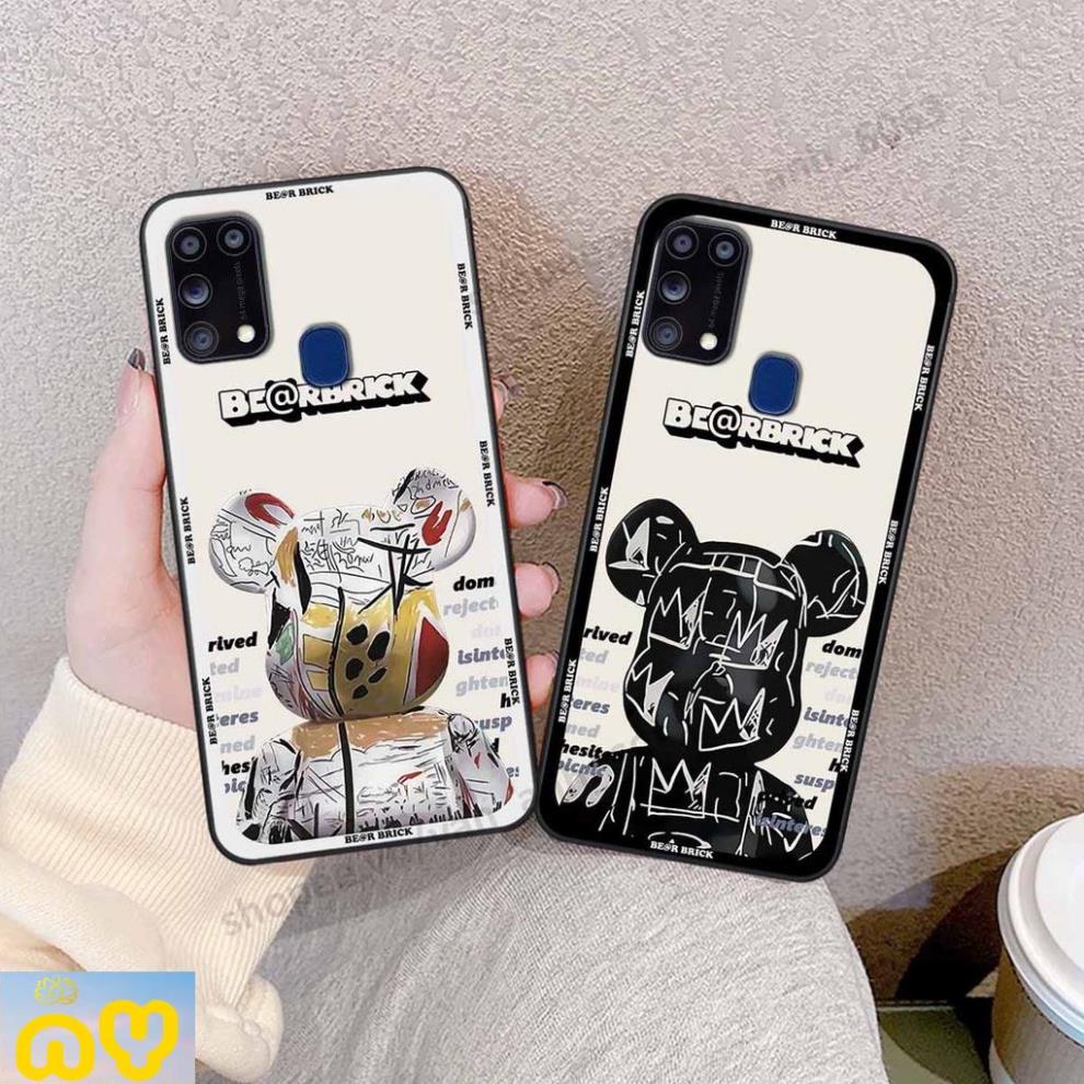 Ốp lưng Samsung M31 be@r brick mars thời trang, Ốp lưng lưng điện thoại viền dẻo siêu chất Như Ý