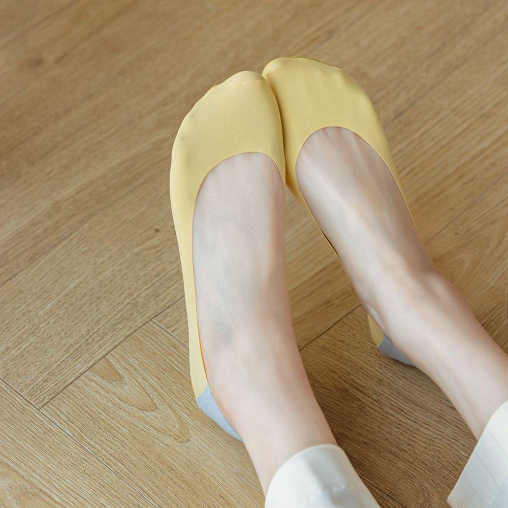 Vớ Thuyền 2Life Bằng Lụa Lạnh Siêu Mỏng Thoáng Khí Mùa Hè