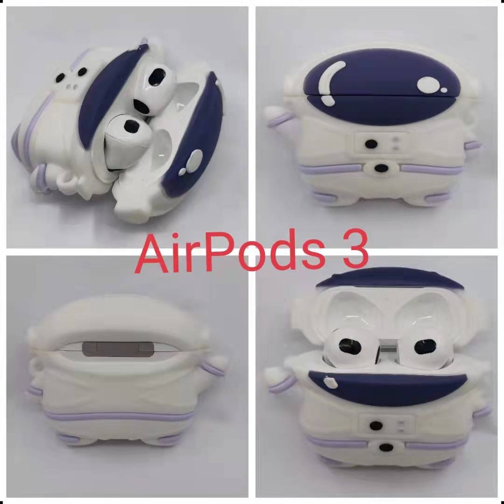 Cartoon Silicone Pikachu compatible for Apple Airpods 3 2021 1/2 Pro Cover wireless bluetooth earphone Charging Protective Case Box