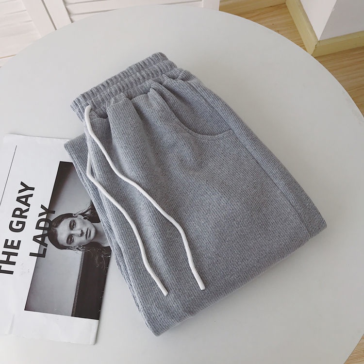 Quần Thể Thao Phong Cách Preppy 207556 Quần Legging Lửng Ống Rộng Thời Trang Nữ Tính