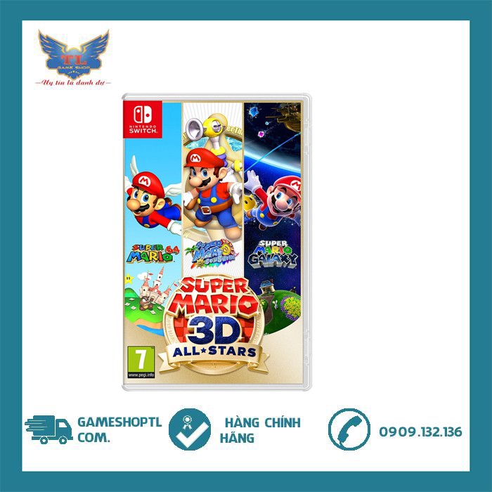 Game Super Mario 3d All Stas Cho Máy Game Nintendo Switch