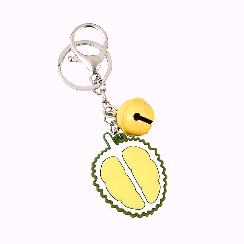 Móc khóa chuông mini nhỏ xinh nhiều hình cute dễ thương bằng nhựa