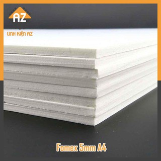 Fomex 5mm A4 - Làm mô hình - đồ chơi