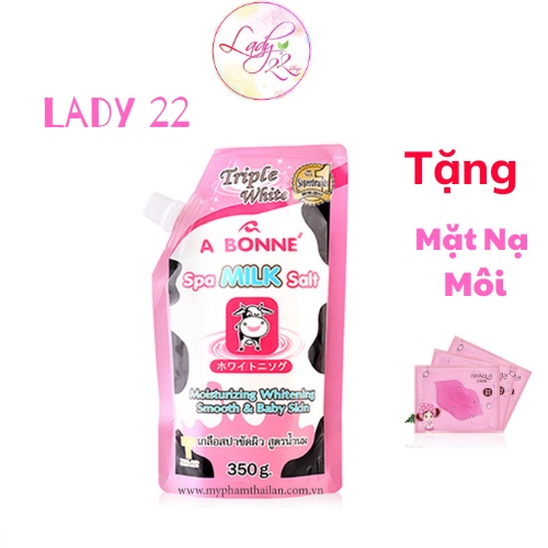 Muối Tắm Sữa Bò Tẩy Tế Bào Chết Thái Lan 350gr