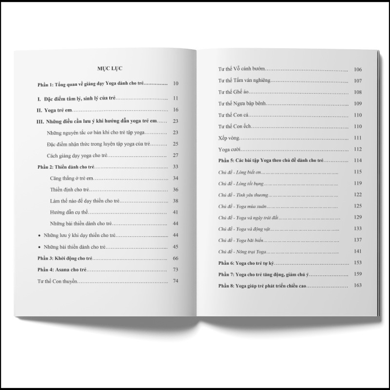 Sách - Giáo án giảng dạy Yoga trẻ em