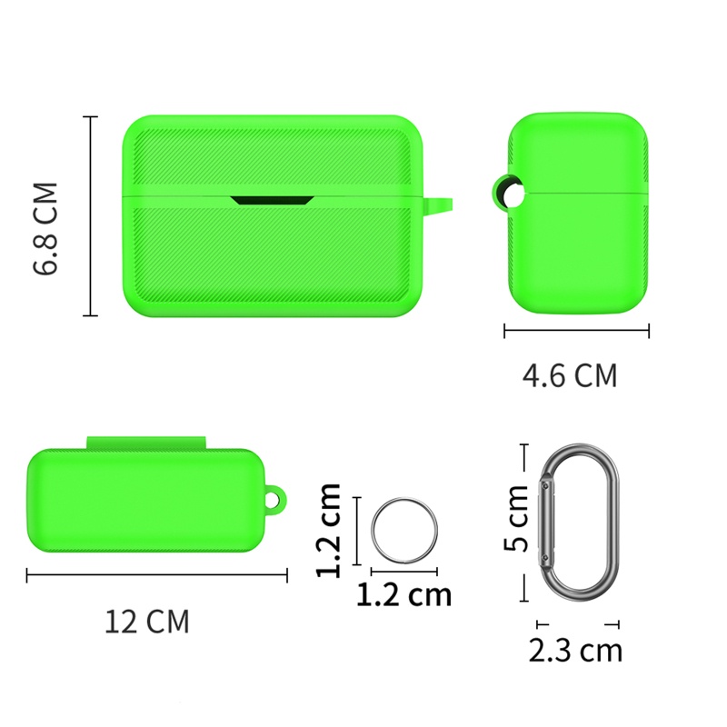 Vỏ Bảo Vệ Silicon Chống Nước Chống Bụi Cho Micro Không Dây