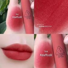 (CAM KẾT CHUẨN AUTH, TEM HIDDEN TAG) Son 3CE Velvet Lip Tint Màu Daffodil – Đỏ Đất