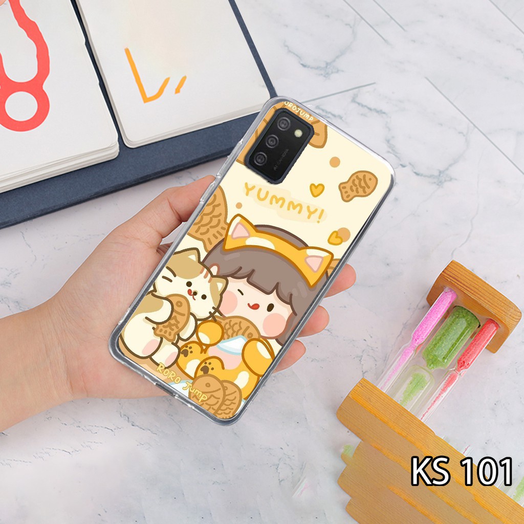 Ốp lưng điện thoai SamSung A02s  in hình tự chọn  Roro Jump siêu đẹp, độc, lạ - KINGSTOREHN