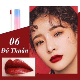 Son kem lì lameila velvet lip glaze màu đỏ thuần 3.8g