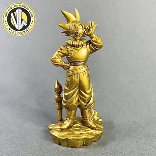 [Nobox – Like new] Mô hình nhân vật Figure Dragon Ball Bandai Capsule chính hãng – Gold Son Goku (Cao 10cm)