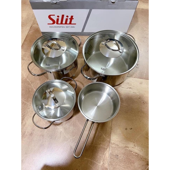 Bộ nồi Silit Achat 4 món