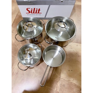 Bộ nồi Silit Achat 4 món
