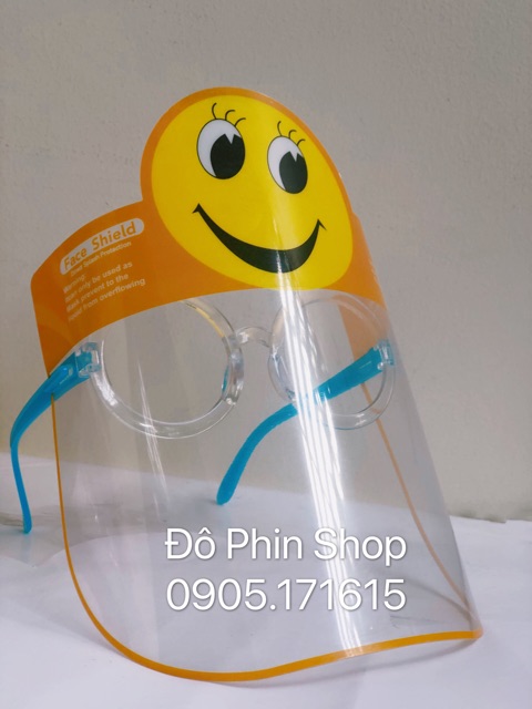 Kính chắn giọt bắn cho bé - hàng có gọng kính trẻ em màu sắc dễ thương