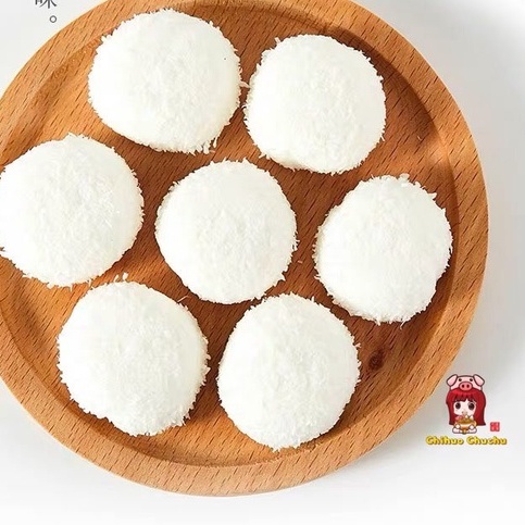 Bánh bao sữa phủ vụn dừa Hongkong