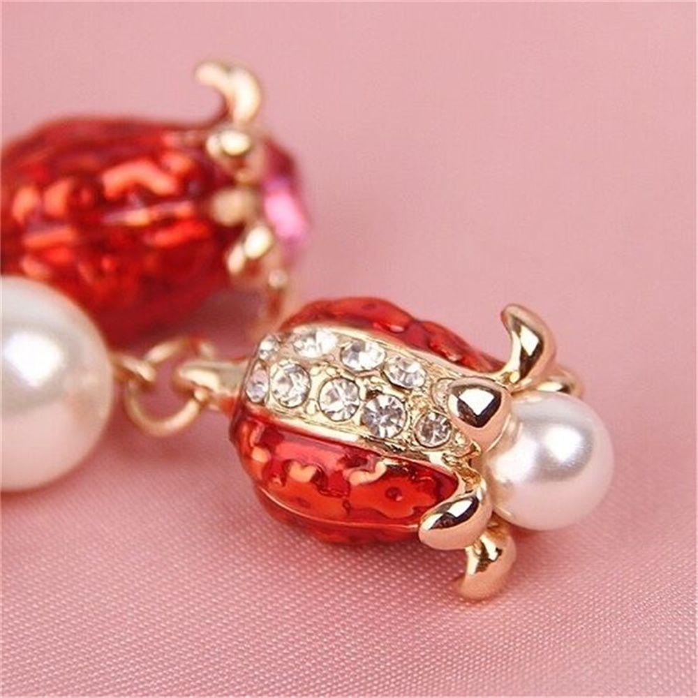 DARNELL Giá Đỡ Chìa Khóa Hình Hoa Lựu Đính Đá Kim Cương Giả Đơn Giản Trang Trí Nội Thất