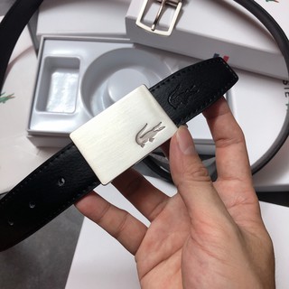 Set Lacoste 2 nịt trơn + gài - S112