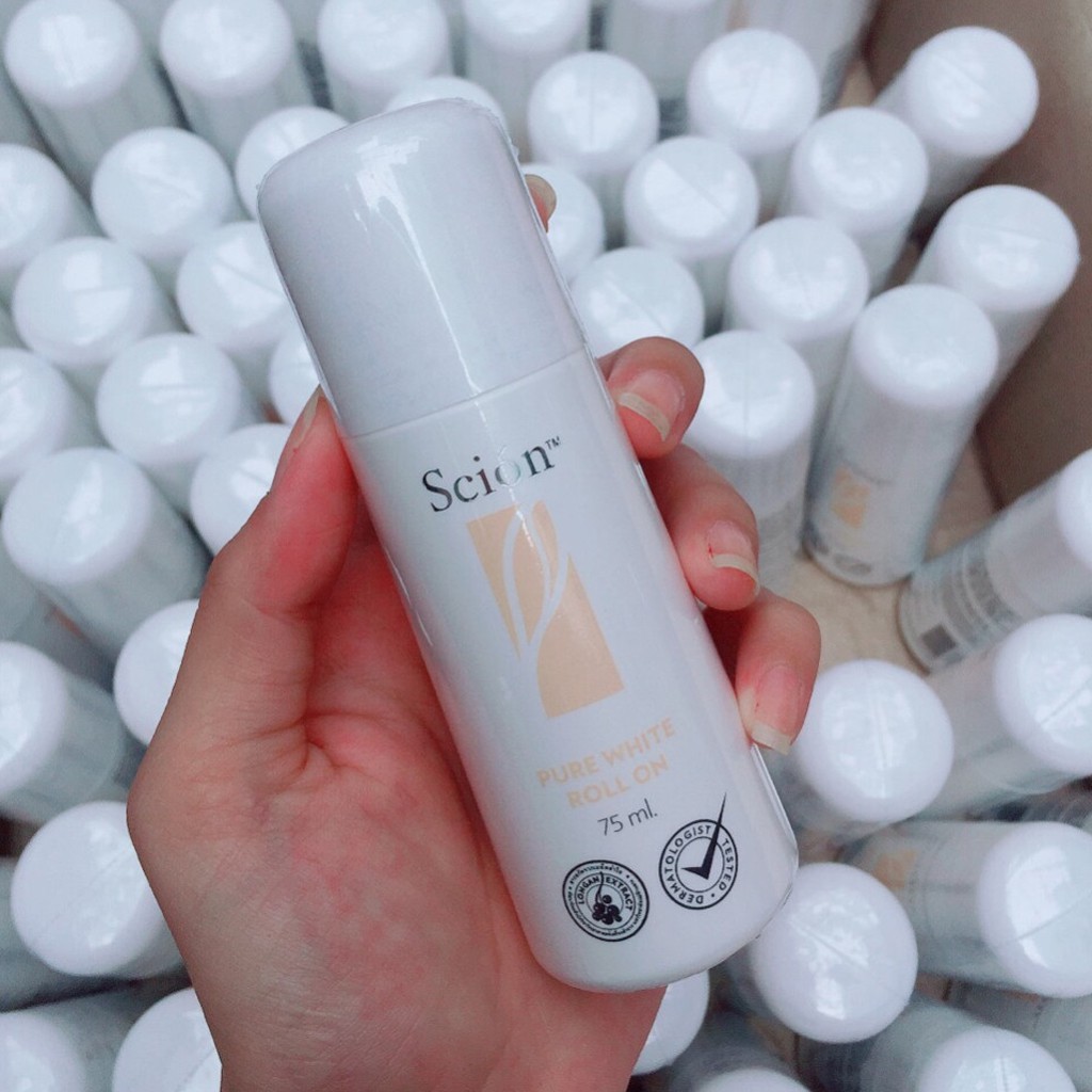 Lăn khử mùi Scion Pure White Roll On NuSkin 75ml hàng chính hãng mẫu mới - QM Beauty | BigBuy360 - bigbuy360.vn
