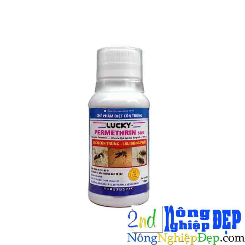 Thuốc Diệt Côn Trùng LUCKY PERMETHRIN 50EC - 100ml