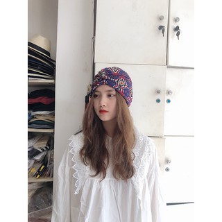 LINH TUXEDO - NÓN TURBAN XẾP LI THỜI TRANG BOHO