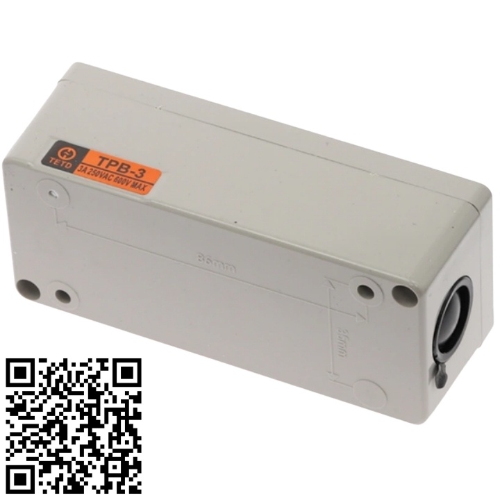 Hộp công tắc TPB-3 ON-OFF-ON điều khiển gián tiếp động cơ điện, mô tơ cửa cổng, cửa cuốn