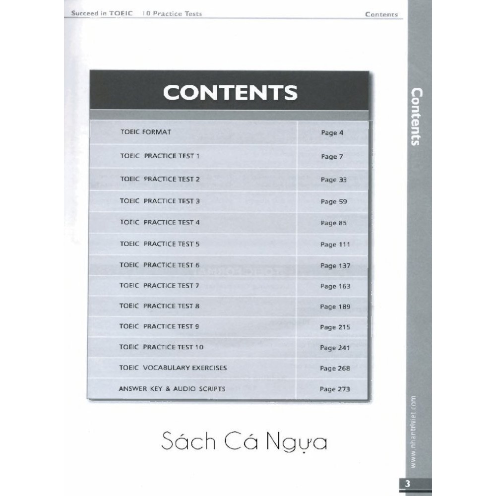 Sách-Succeed in TOEIC 10 Practice Tests (Kèm file MP3)