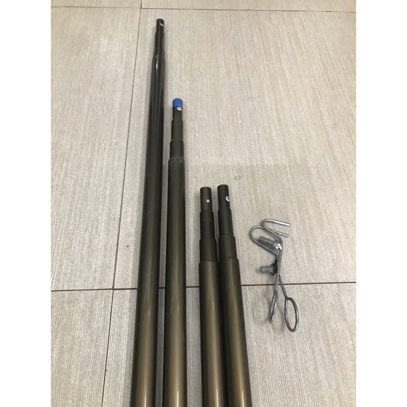 Gậy nhôm dài 3,6m-4,6m-6m tặng kèm móc | BigBuy360 - bigbuy360.vn