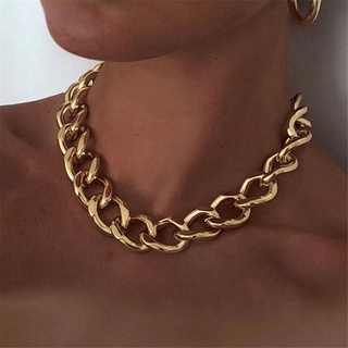 Vòng cổ dây xích cá tính