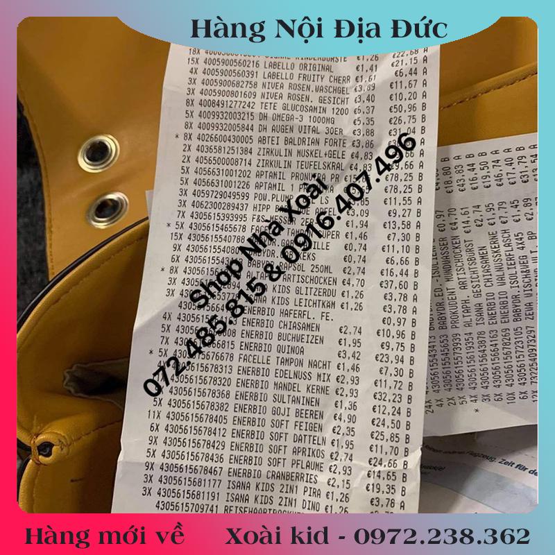 Kem đánh răng Signal Đức kem đánh răng trẻ em cho bé từ 0-6 tuổi và 6+ nuốt được - Đủ Bill