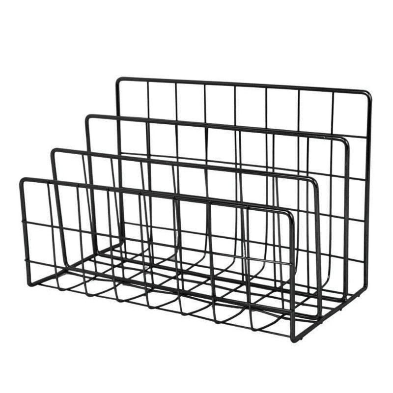 Kệ để sách đặt bàn bằng sắt kiểu dáng đơn giản