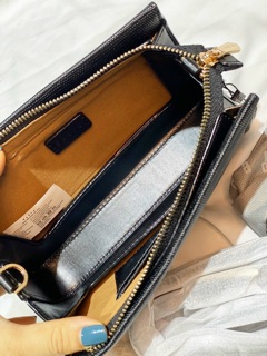 Túi P LIZARD-EFFECT leather