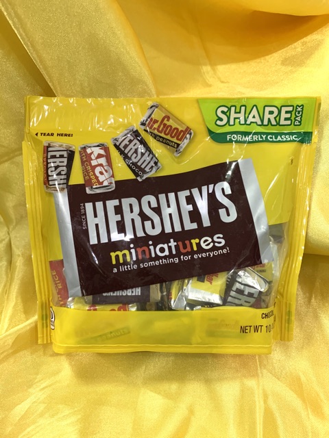 Chocolate Hershey’s miniatures Mỹ