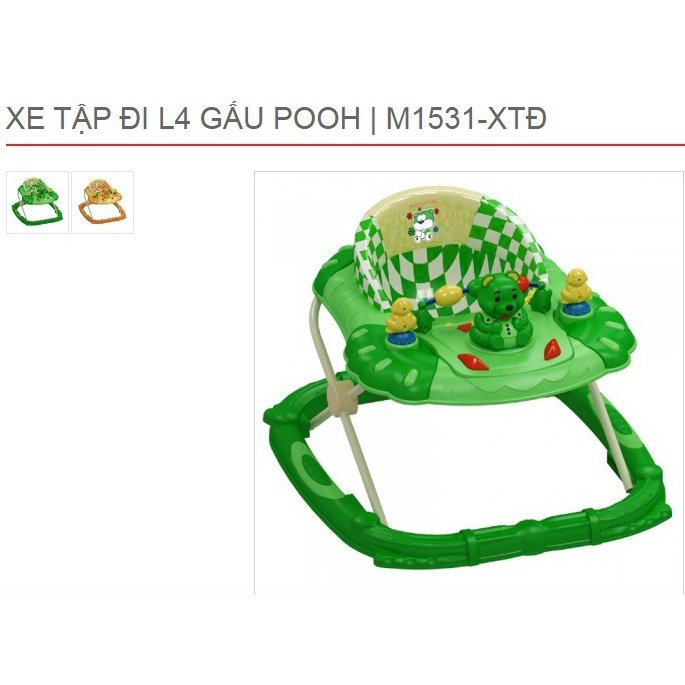 xe tập đi cho bé nhựa chợ lớn có nhạc