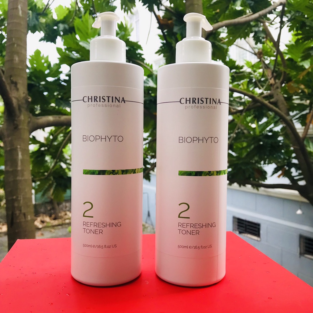Nước hoa hồng làm sạch, cân bằng pH - Christina Biophyto 2 Refreshing Toner - 100ml