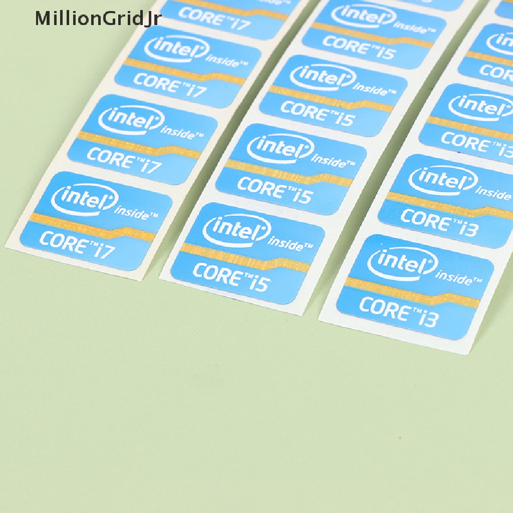 Miếng Dán Logo Laptop Intel Core i3 i5 i7