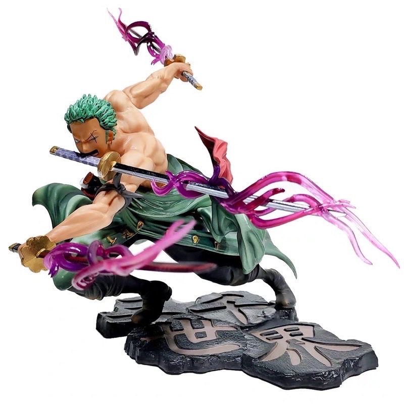 mô hình One Piece - Zoro 3000 Thế Giới cao 21cm bằng PVC cao cấp (có clip,ảnh thật)
