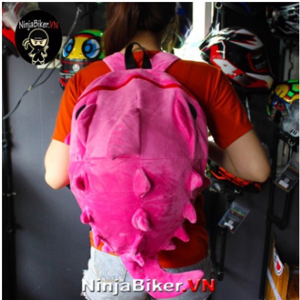 BALO KHỦNG LONG CỠ TRUNG SIÊU XINH ( màu hồng) - FREESHIP