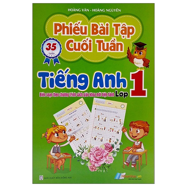 Sách Phiếu Bài Tập Cuối Tuần - Tiếng Anh Lớp 1