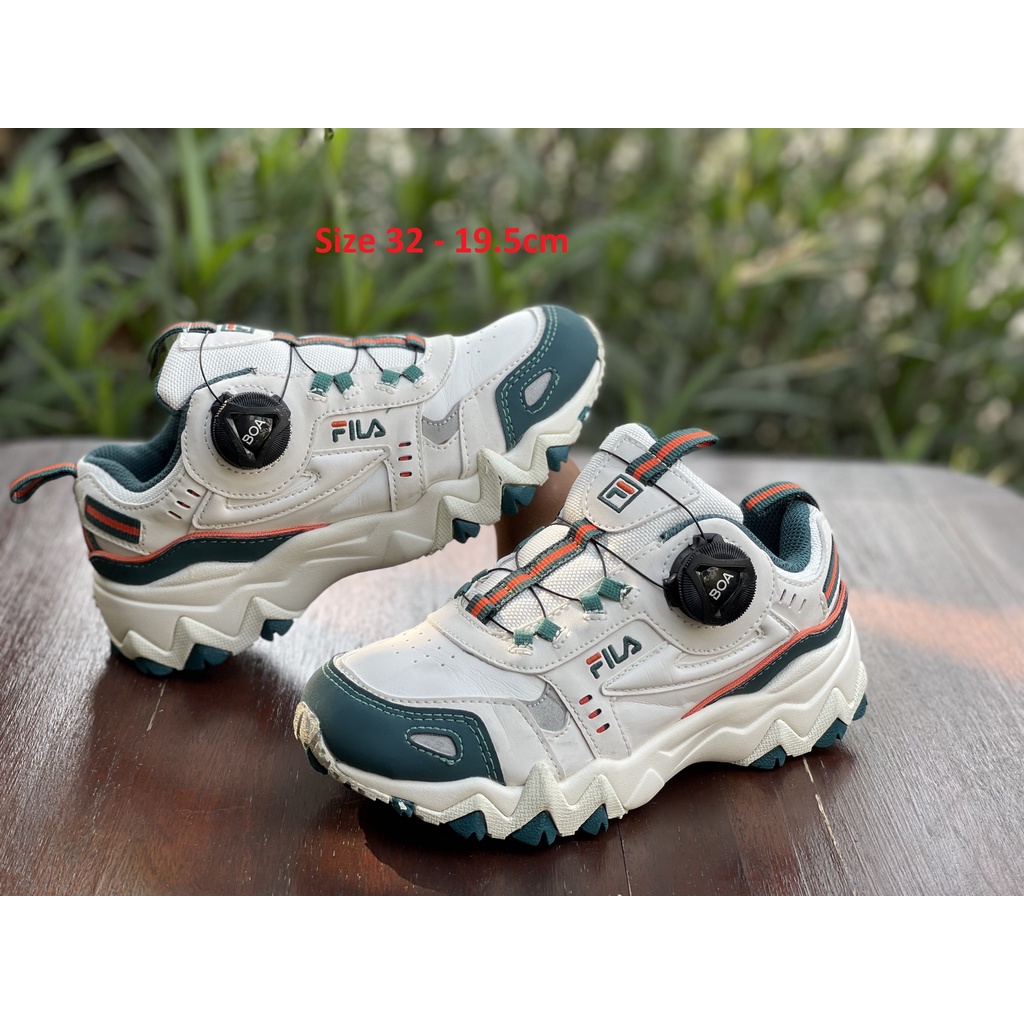 (2hand) Giày Trẻ Em Fila Hàng Hiệu Ảnh Thật - Size 32 19.5cm - Giao Hỏa Tốc