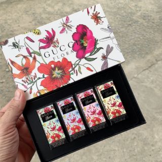 Set Gucci Flora 4 chai