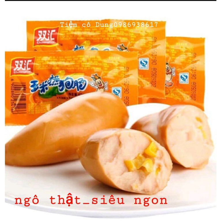 [NGON+] 1 THÙNG XÚC XÍCH NGÔ NỘI ĐỊA 60 CÁI