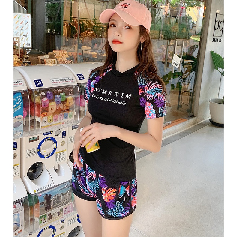 Bikini, Đồ Bơi Kiểu Dáng Thể Thao Kín Đáo #028088