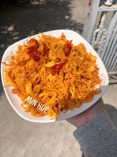 Khô gà bơ tỏi