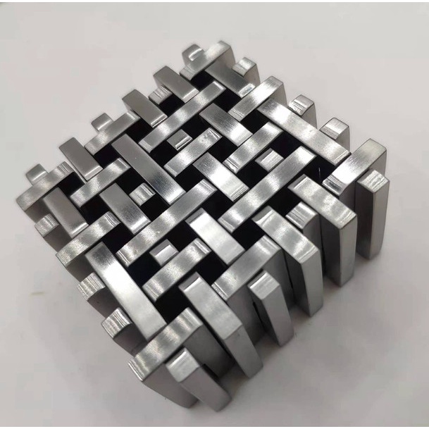 Đồ chơi trí tuệ_Thử thách trí não Dirty Dozen (Inox) Puzzle_Hack não_IQ Toy_Giải đố_Thông minh_Phát triển Tư Duy