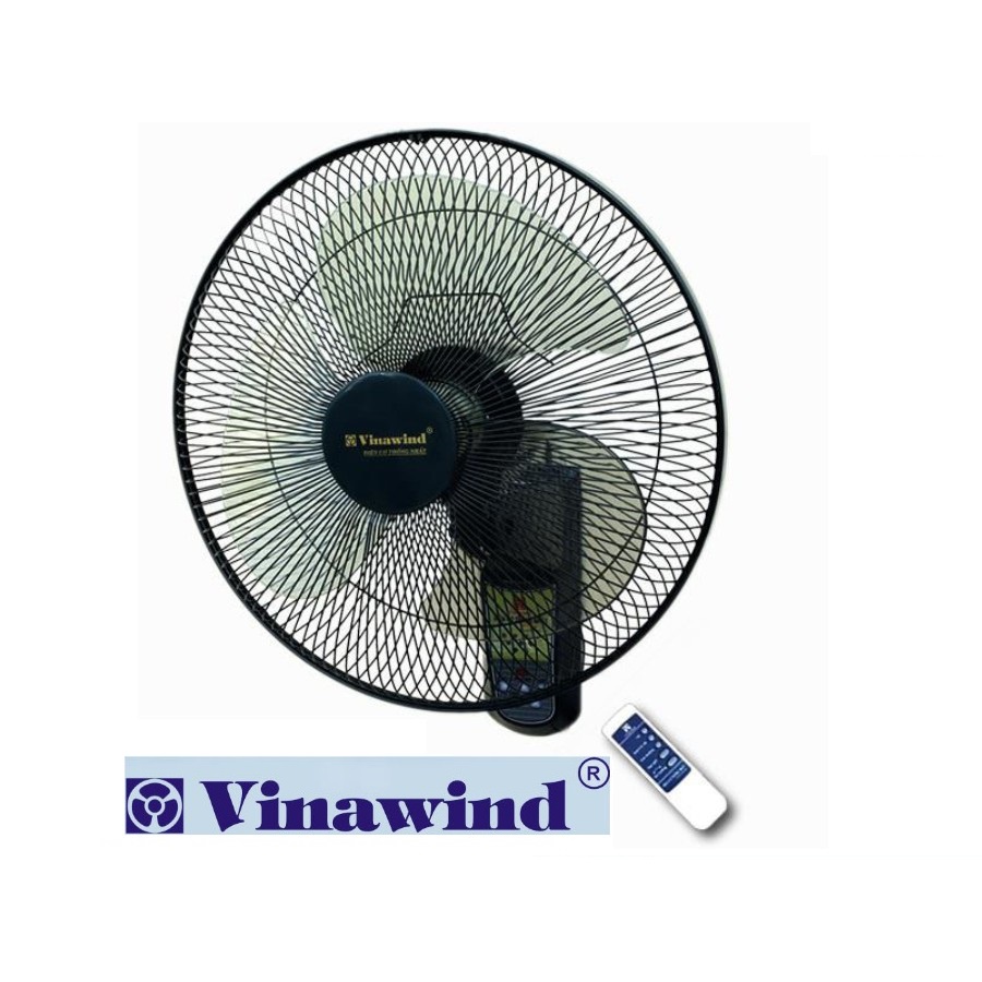 Quạt Treo Tường Điện Cơ Thống Nhất QTT 400-XHĐ-Có Điều Khiển-Bảo Hành 24 Tháng