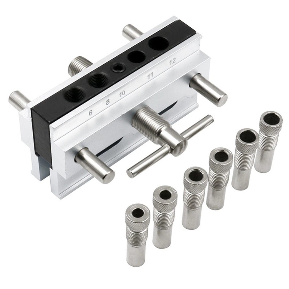 Bộ cữ định vị lỗ khoan chốt gỗ hệ mét
