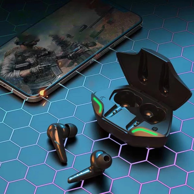 Tai nghe chơi game bluetooth , Tai nghe Gaming Apro366 Tws Bluetooth 5.0  Không dây có mic với độ trễ cực thấp